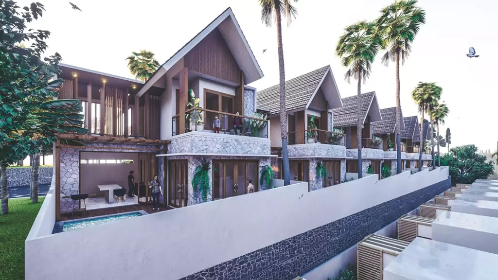 backed view 1 tropical hills villa