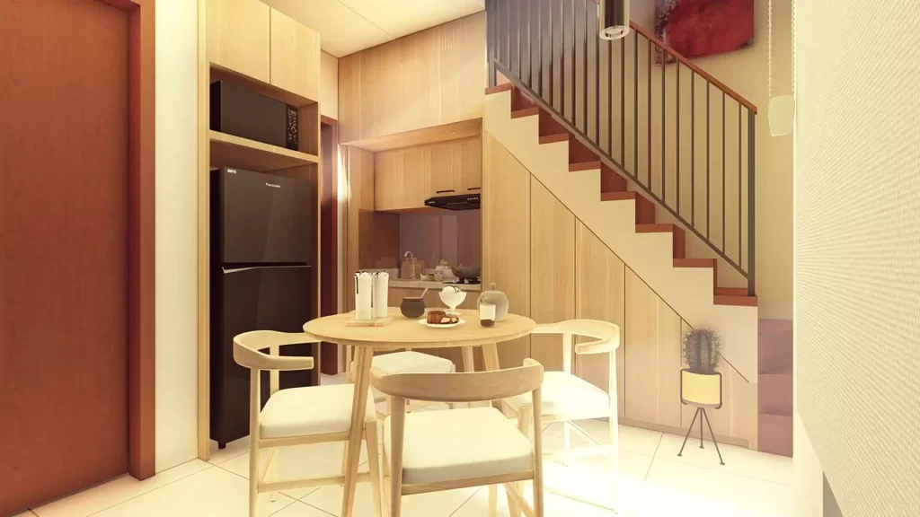 kitchen & dining area