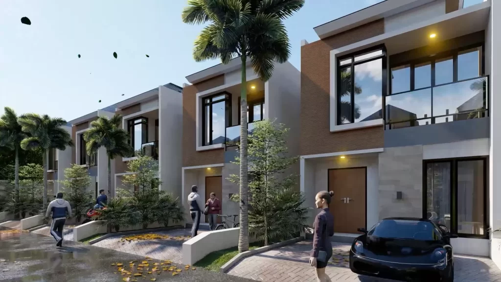 Faced Pondok Mekar Townhouse