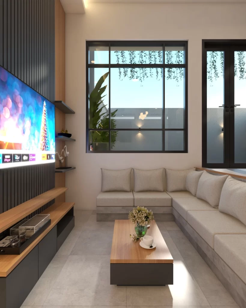 Living Room 1 – Goa Bethel Private Villa