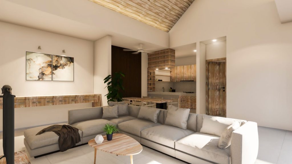 VillaMerah Nusa dua livingroom