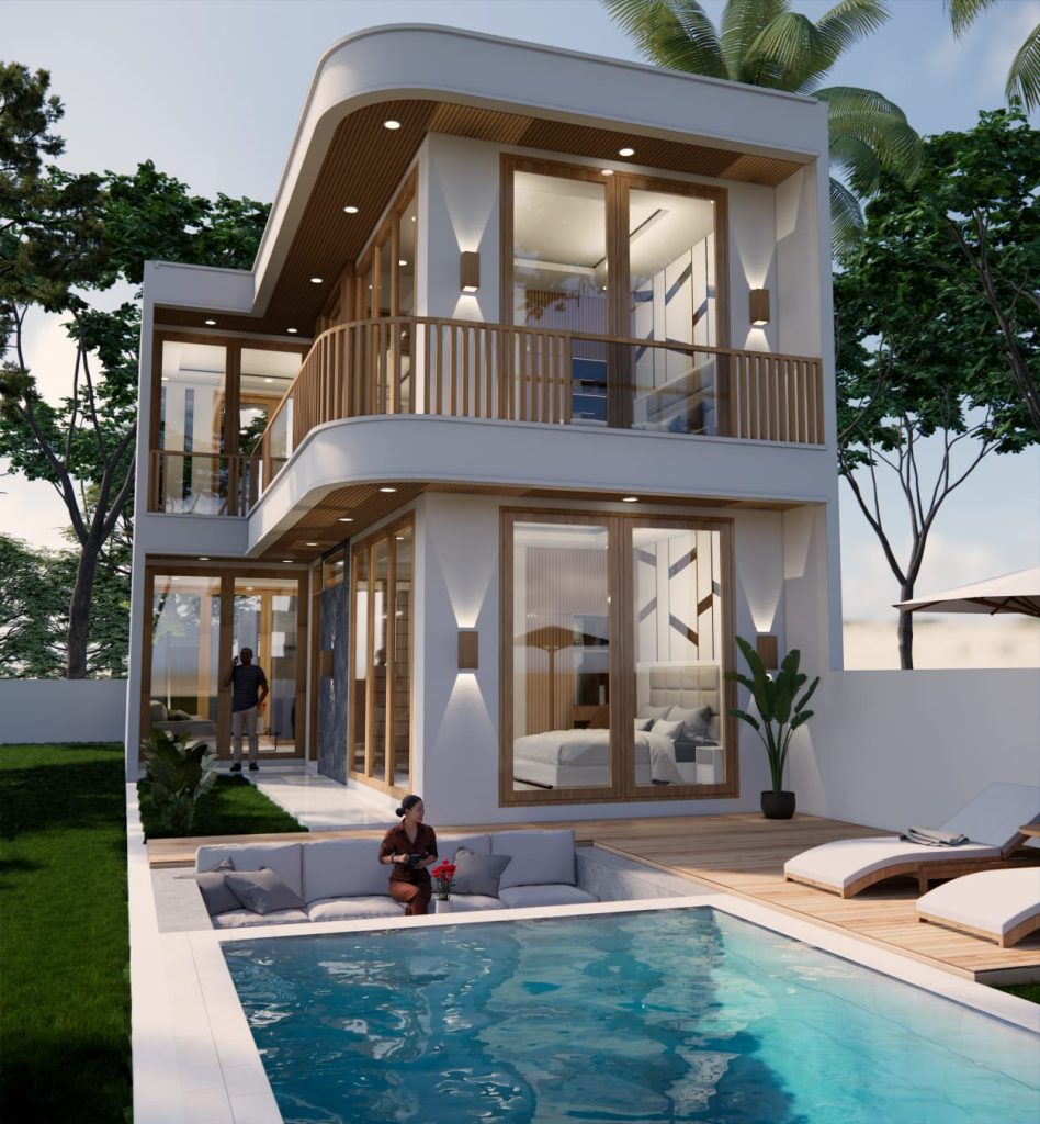 puri bhagawan villa pool orang