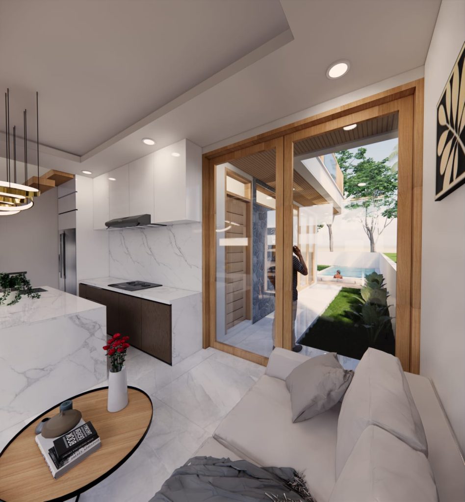 puri bhagawan villa ruang tamu