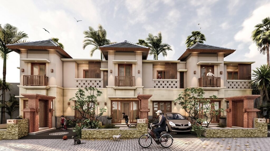 KANAKA HILL RESIDENCE tampak depan_type 100