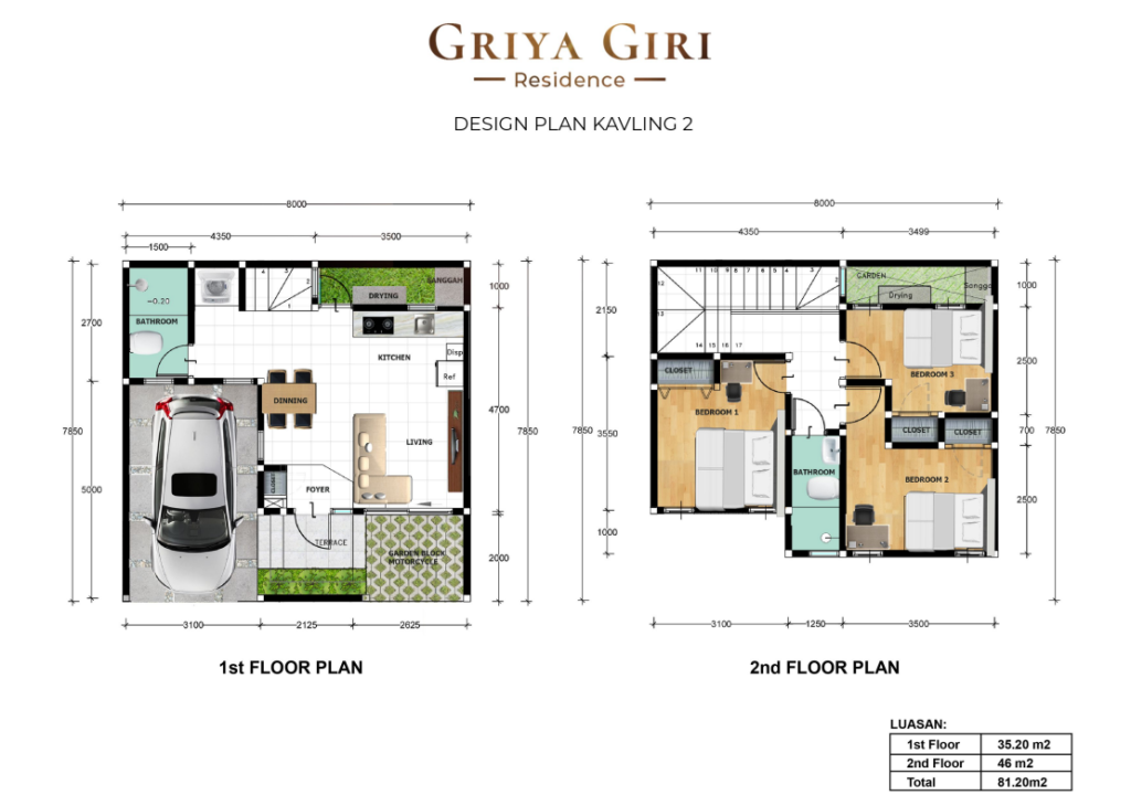 Griya Giri Residence _Layout Kavling 2