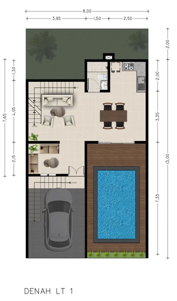 VILLA COLLINA_TYPE ALPINE FIRST FLOOR
