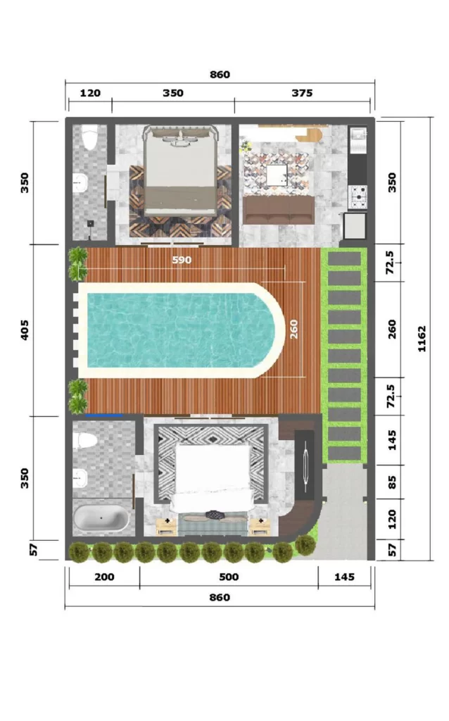 queen villa_layout