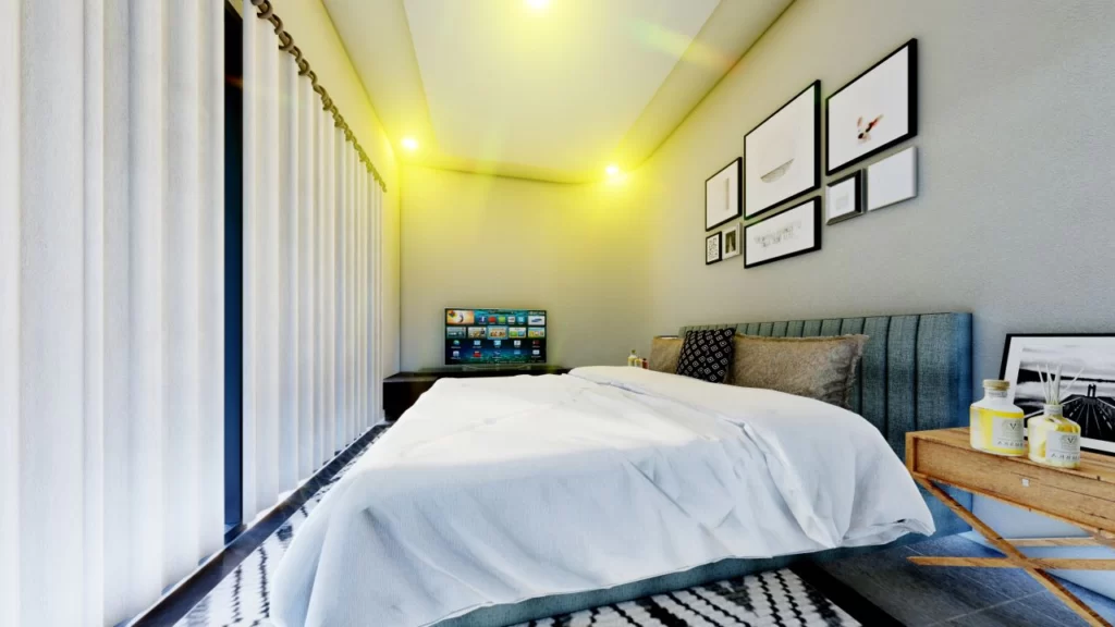 queen villa_master bedroom 1