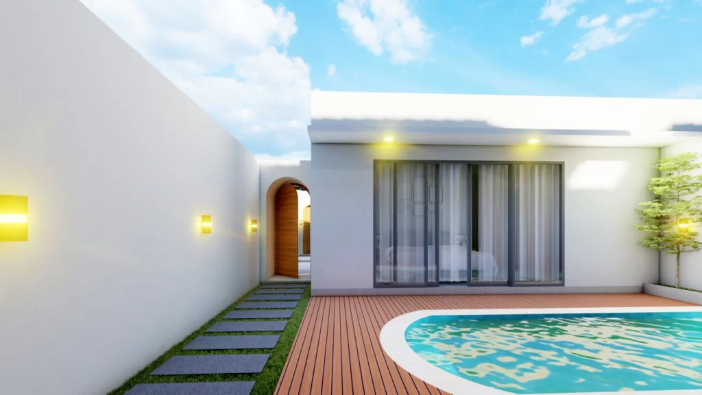 queen villa_pool area2