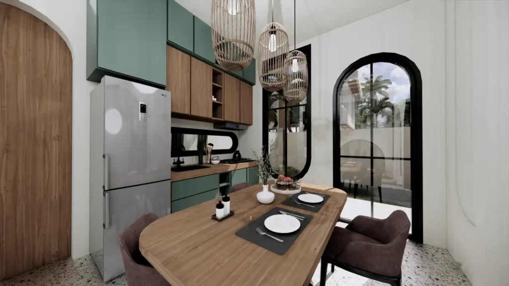 Devata Ungasan Villa – Interior – DINNING 02