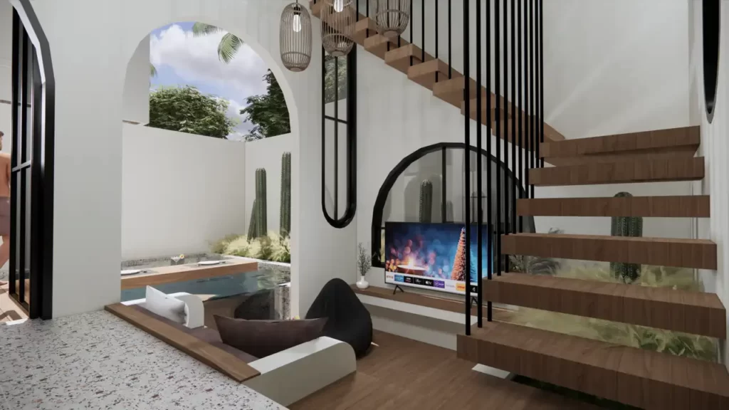 Devata Ungasan Villa – Interior – SUNKN 01