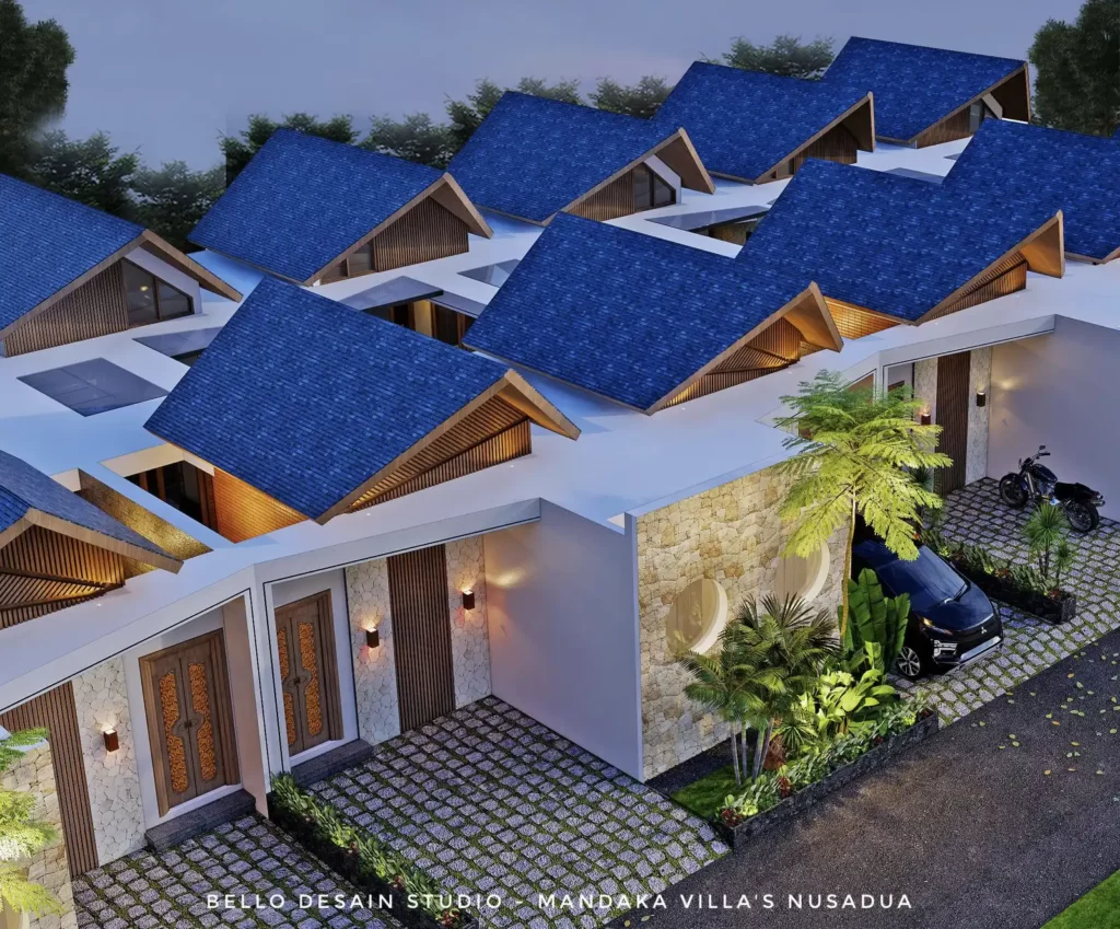 Mandaka Villa Nusa Dua – bird eye view