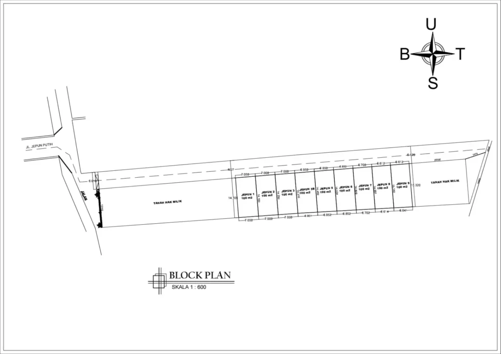 Nuansa Jepun Mansion – Blokplan