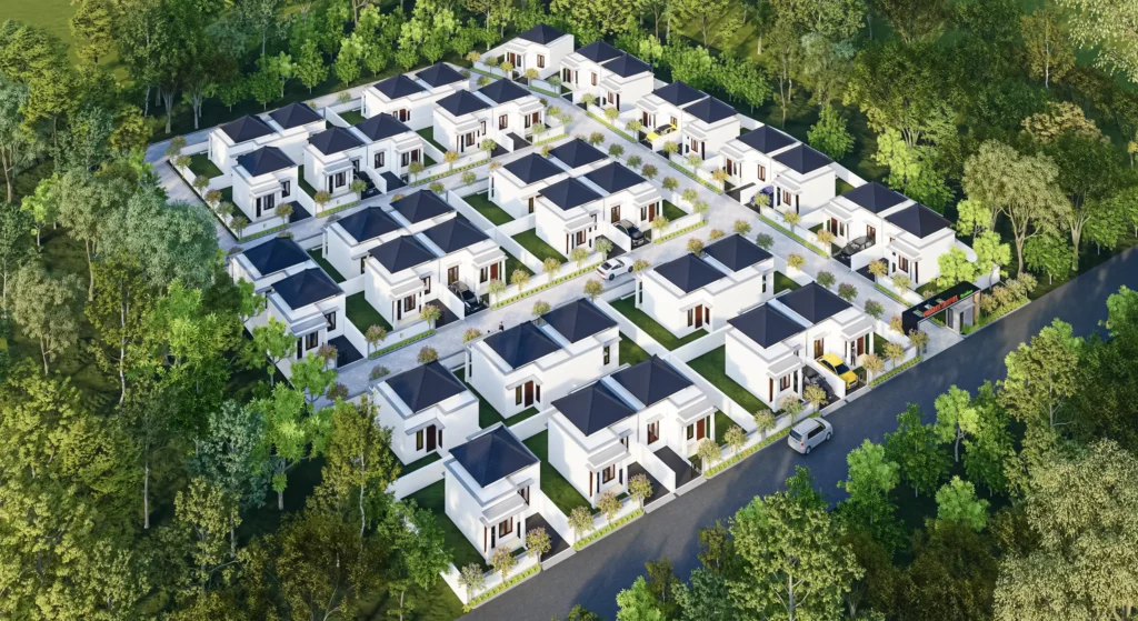 Perdana Kampial Residence – Birdview