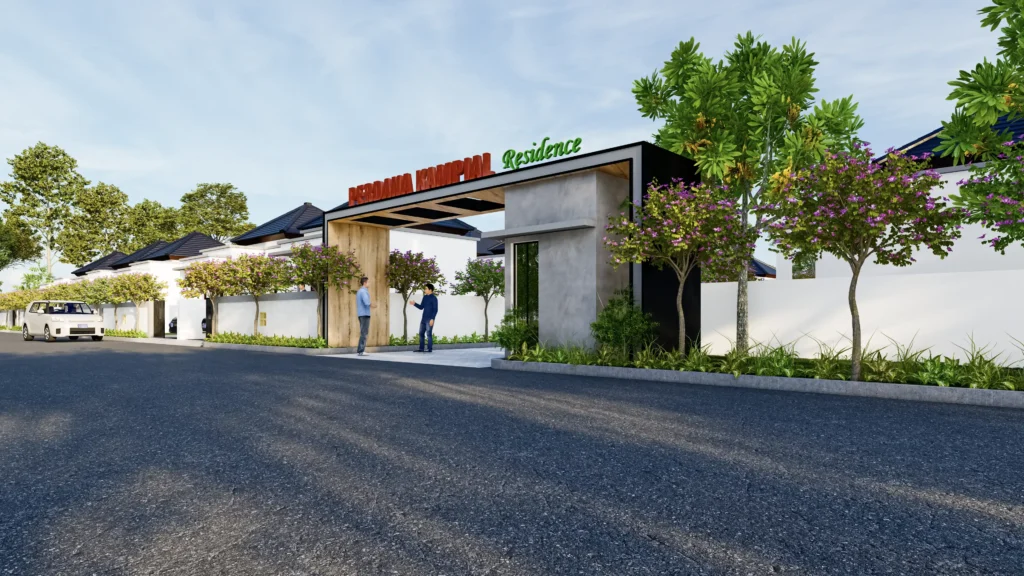 Perdana Kampial Residence – Pintu Masuk