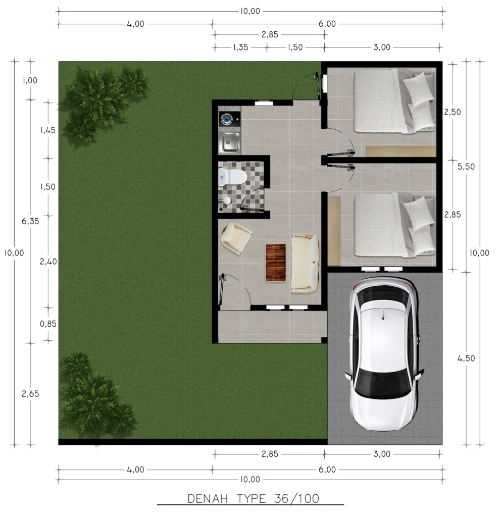 Perdana Kampial Residence – R_Tipe 36 KANAN