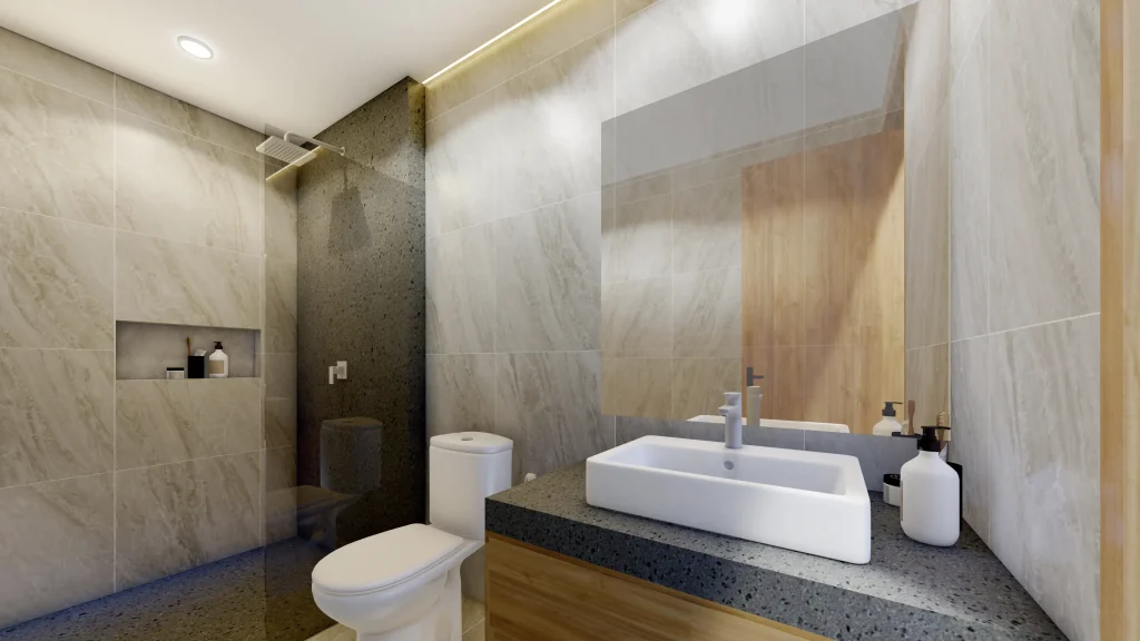 Samani Villa Pecatu – 10 KAMAR MANDI LT 1