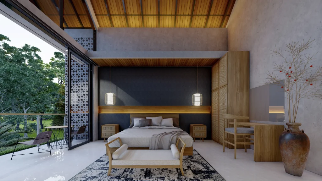 Samani Villa Pecatu – 11 KAMAR TIDUR LT 2 DEPAN