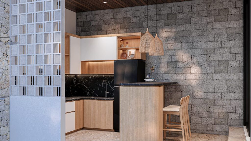 D_land Mumbul Villa – interior – outdoor kitchen 1