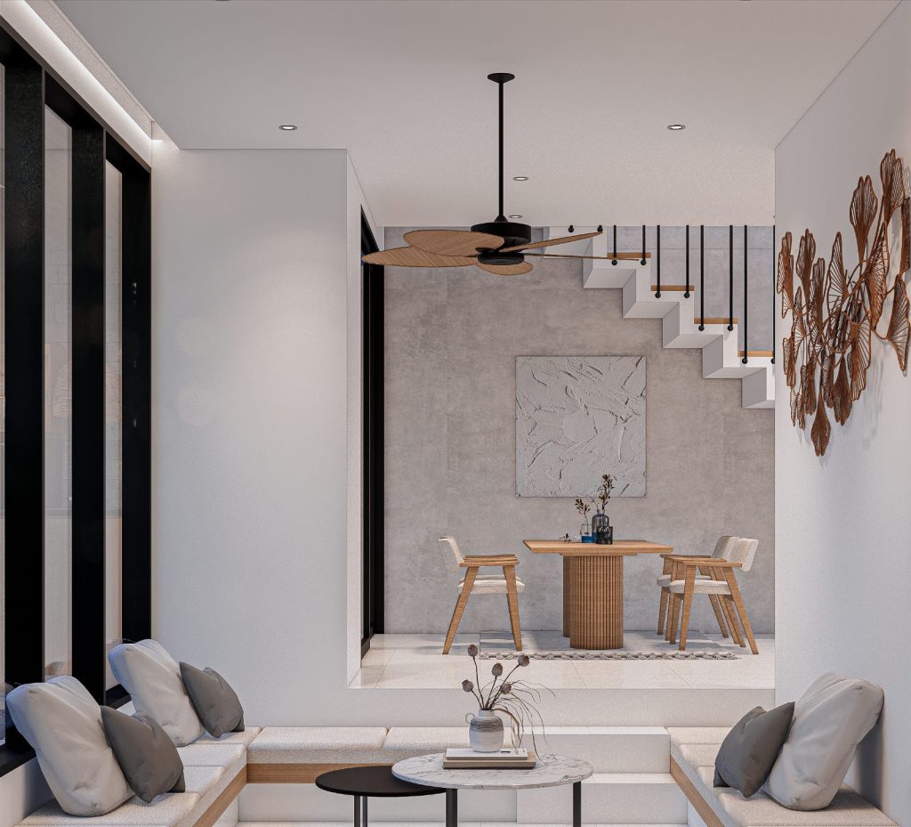 D_land Mumbul Villa – interior – sunken living 2