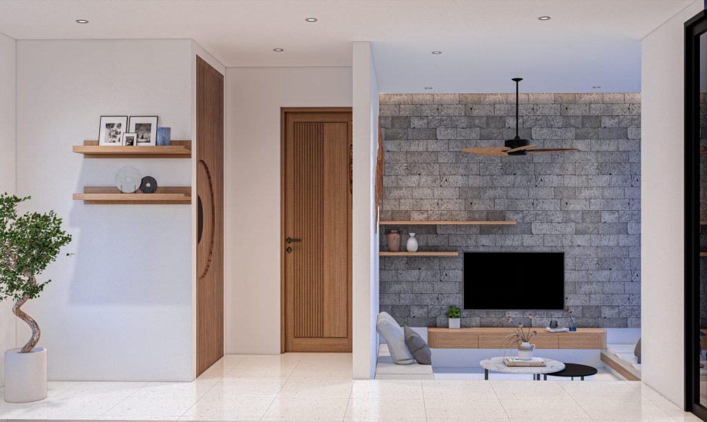 D_land Mumbul Villa – interior – sunken living 3