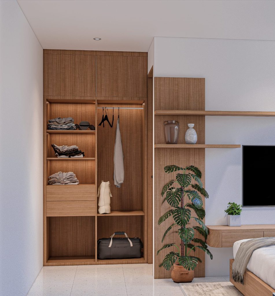 D_land Mumbul Villa – interior – wardrobe