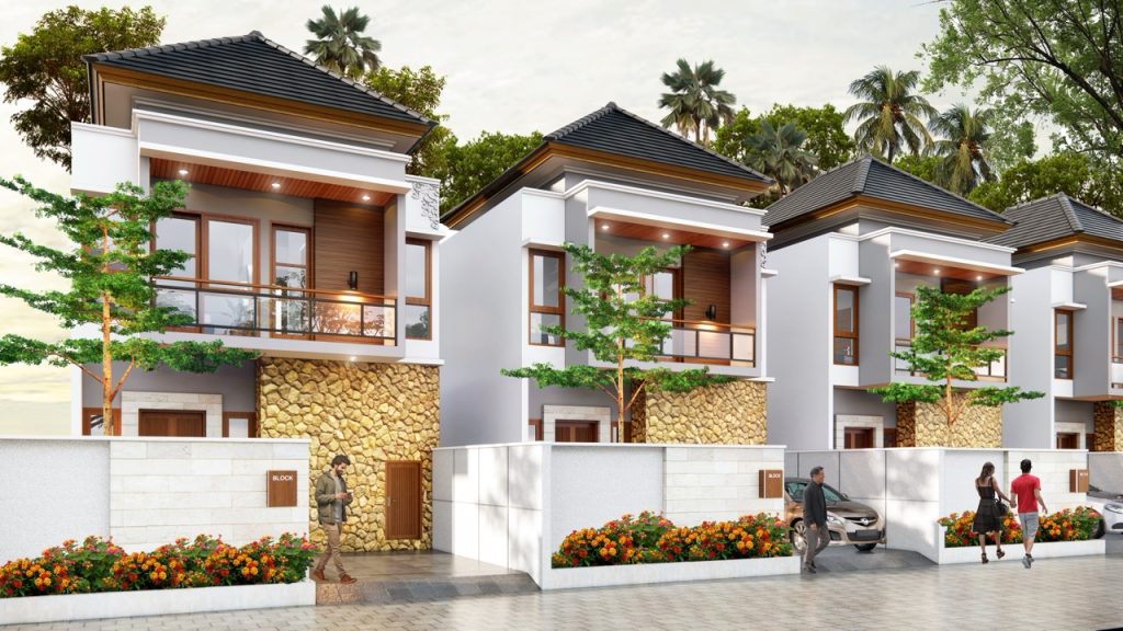 Facade opsi pintu gudang Large