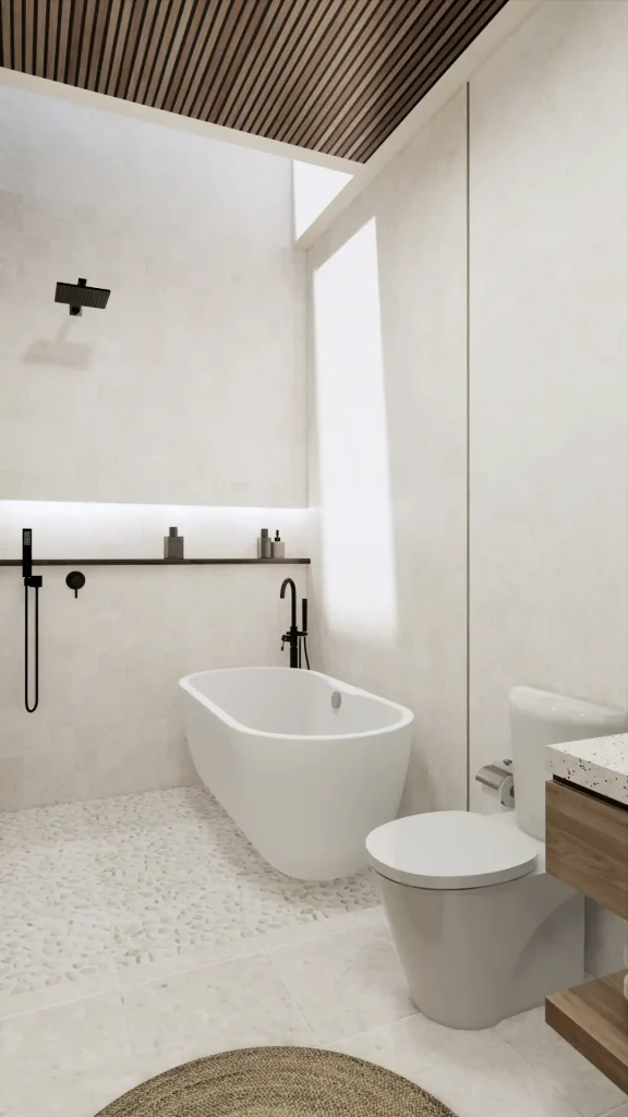 Santana Tropicos Phase 2 – Interior – 18B MASTER BATHROOM POTRAIT