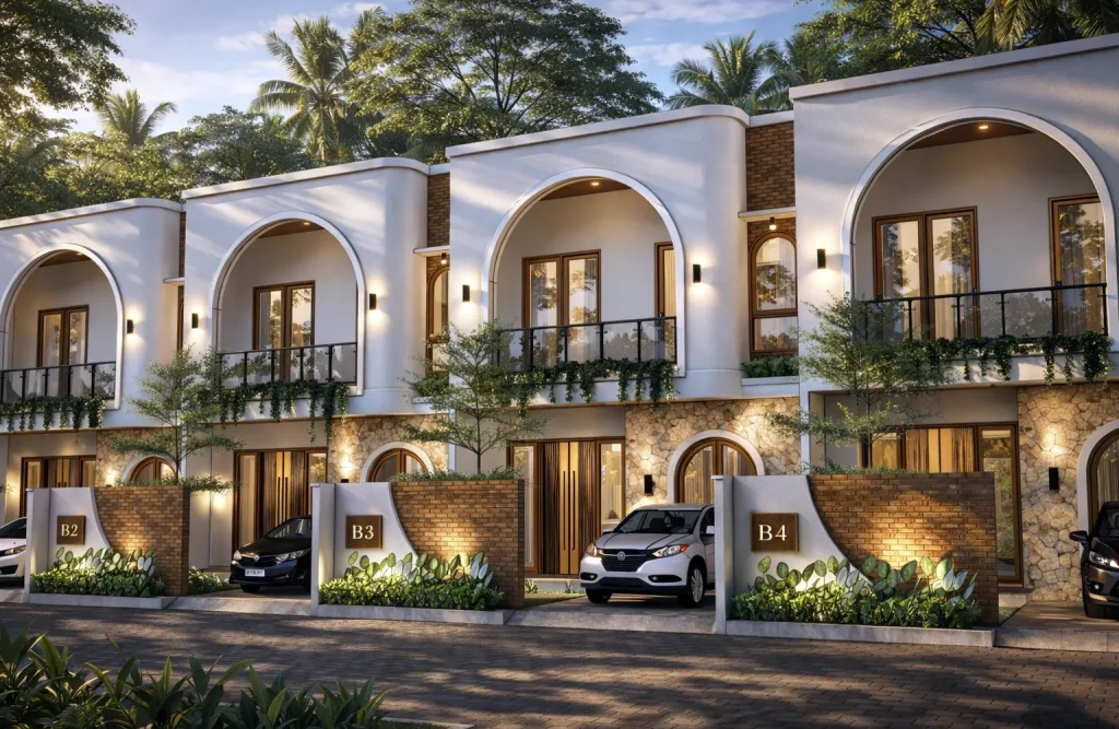 Suasana malam hari facade_result